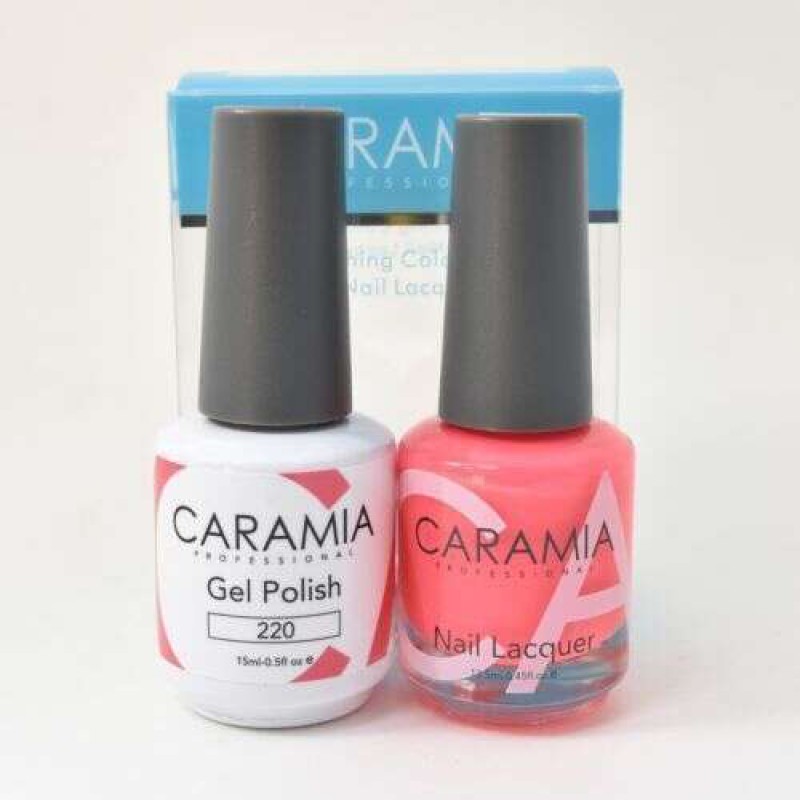 #220 Caramia Gel Polish & Nail Lacquer 0.5oz